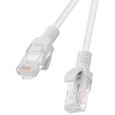 Lanberg Patch cord kat.5E 0.25M szary PCU5-10CC-0025-S