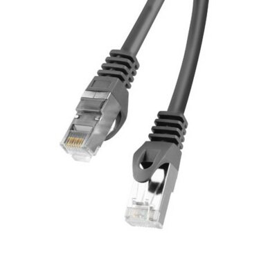 Lanberg LANBERG Patchcord kat.5e 0.5M UTP czarny