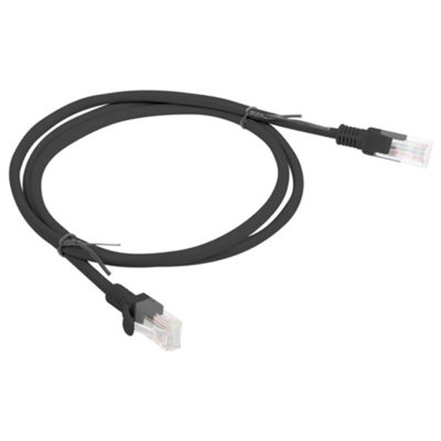 Lanberg Patchcord kat.5e 1.0M UTP czarny 1_604966