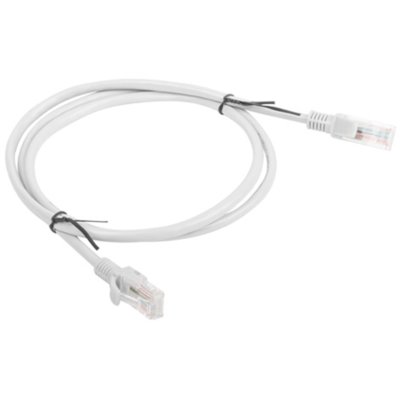 LANBERG Kabel krosowy UTP 5e LANBERG PCU5-10CC-0100-S, 1 m