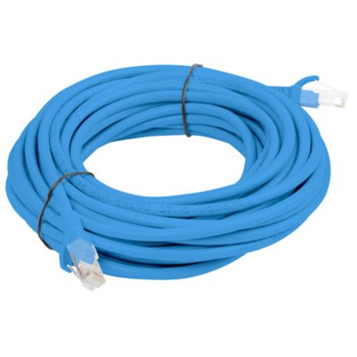 LANBERG Patch cord UTP kat.5e 5m niebieski PCU5-10CC-0500-B