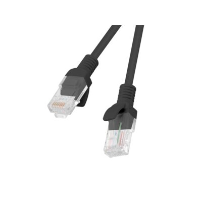 Lanberg Patchcord kat.6 0.5M UTP czarny 1_605040