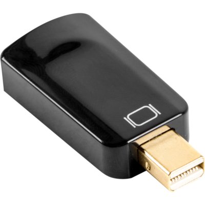 Lanberg Adapter mini Displayport M) > HDMI F) czarny (AD-0004-BK)