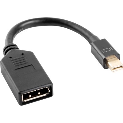Adapter Displayport Mini(m) 1.1->DISPLAYPORT(F)