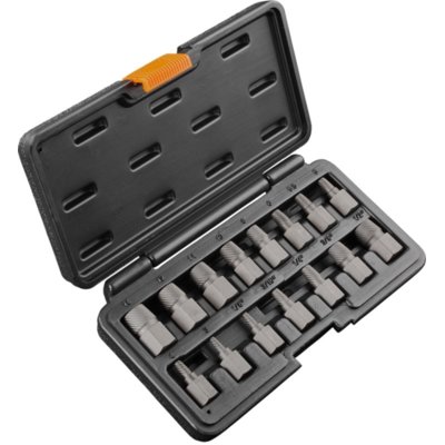 Neo Zestaw wykrętaków do śrub 1/2" 15 szt. 09-607