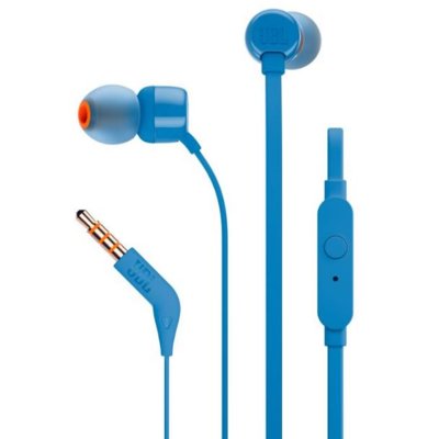 JBL T110 niebieskie