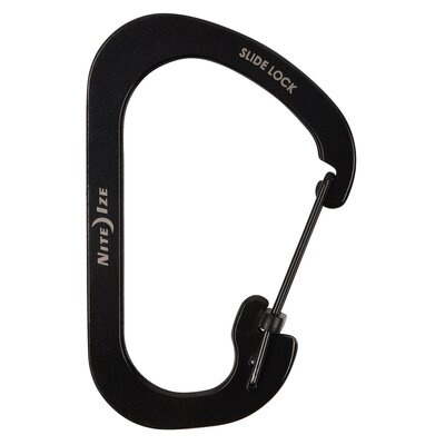 - Nite Ize Nite Ize, Karabinek, SlideLock Carabiner #6 Czarny CSL6-01-R6 (23302)