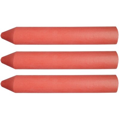 TOPEX Kreda techniczna 14A956 olejowa 13 x 85 mm Czerwony 3 sztuki) 14A956 14A956