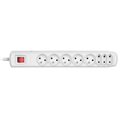 ActiveJet Listwa przeciwprzepięciowa ACP-8EX (kolor szary;3 m; EXCLUSIVE ZASACJL (ZASACJLIS0022 [460920])