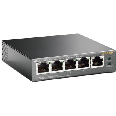 TP-Link TP-LINK TL-sf1005p 5-Port 10/100 Mbps Desktop Switch z 4-Port PoE TL-SF1005P
