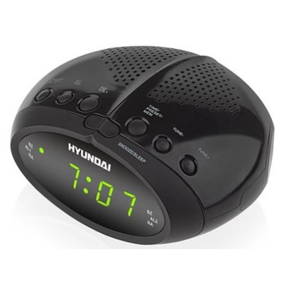 HYUNDAI Radiobudzik RAC 213 B Czarny RAC213B
