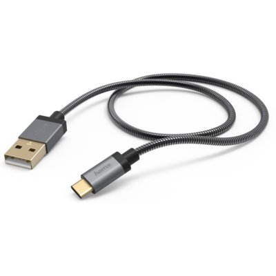 Hama Kabel Do Ładowania I Synchronizacji Usb Type-C 1,5 M Antracytowy 001736360000