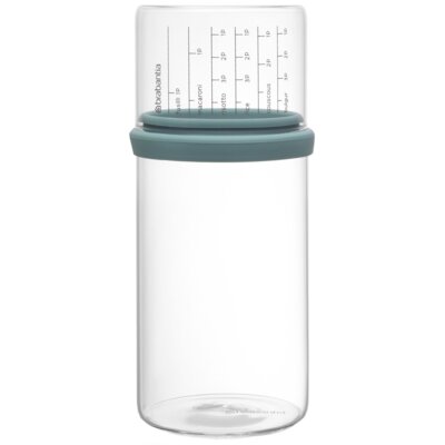 Brabantia Pojemnik do przechowywania z miarką 1l mint 290244