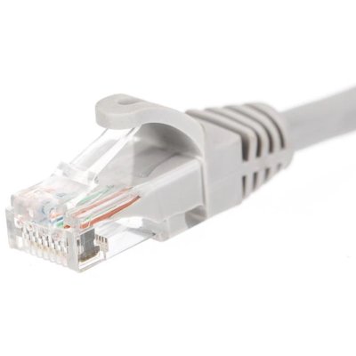 Patchcord RJ45 kat. 5e Utp, 2m szary