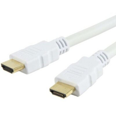 Techly Kabel HDMI z Ethernetem Biały 5m 306936