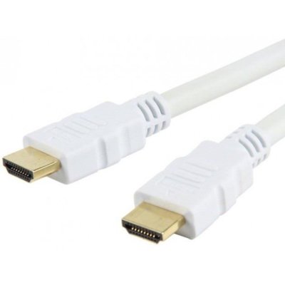 Techly Kabel HDMI HDMI-HDMI M/M 1.4 Ethernet 3D 4K, 3m, biały 306929