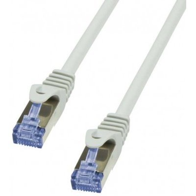 LogiLink Patchcord CQ3012S Cat.6A S/ftp 0,25m szar