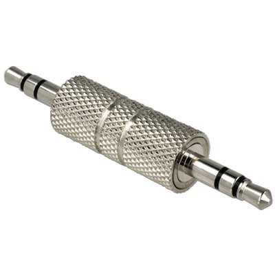 Delock ADAPTER JACK STEREO 3.5MM(M)->3.5MM(M) 3 PIN 65629