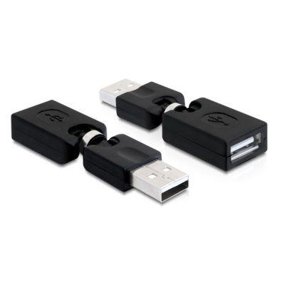 Delock Adapter USB USB A/M - USB A/F 65260