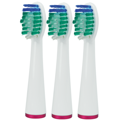 Waterpik Końcówki do szczoteczki sonicznej SRRB-3E 3szt. (SR-1000,SR-3000,WP-900)