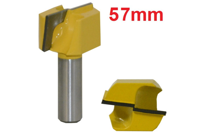 Frez VHM do planowania 57 mm / 12,7 mm drewno mdf