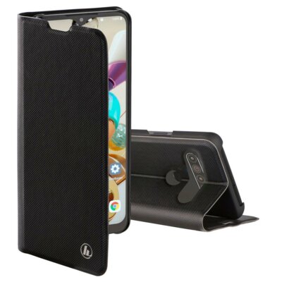 Hama Etui Slim Pro Booklet do LG K41S Czarny