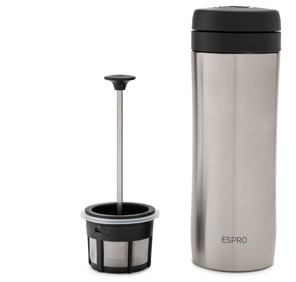 ESPRO Espro Travel Coffee Press 300 ml Szczotkowany 628233300393