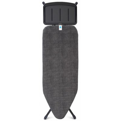 Brabantia Deska do prasowania denim black rozm. C z podstawą na generator 134746