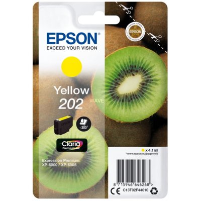 Epson oryginalne wkłady atramentowe 1er Pack, żółty EP64626