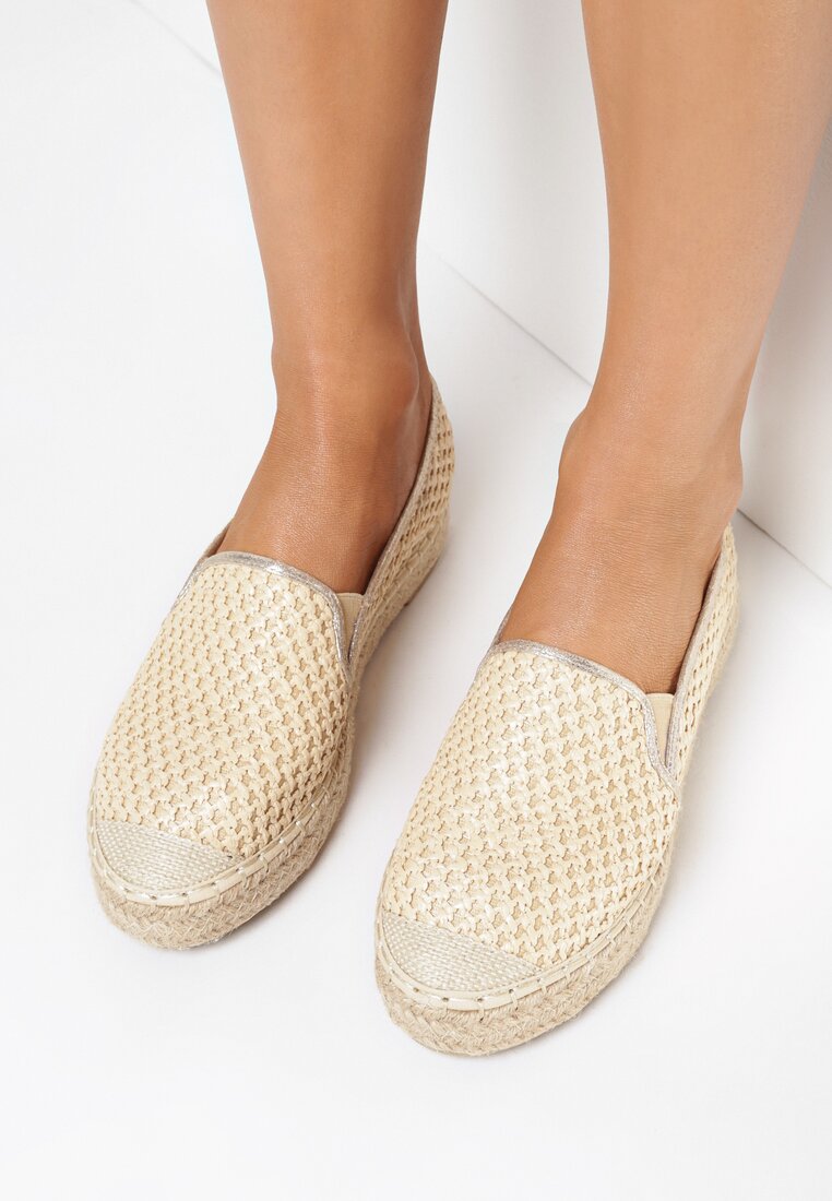 Beżowe Espadryle Nonassociation