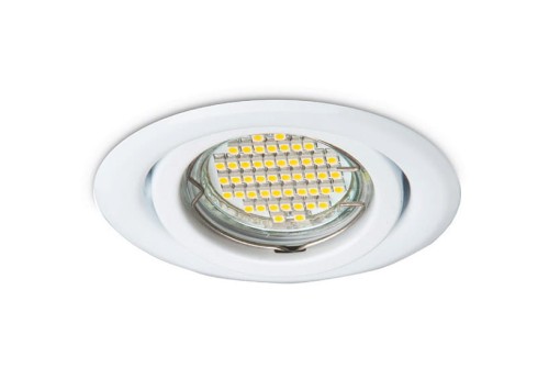 Superled Oprawa oprawka led halogenowa ruchoma okrągła kolor biały OH15 0947 0947