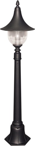 Kaja Oświetlenie Lampa zewnętrzna stojąca niska BOSTON 1pł. K-8134 CZARNY K-8134 CZARNY
