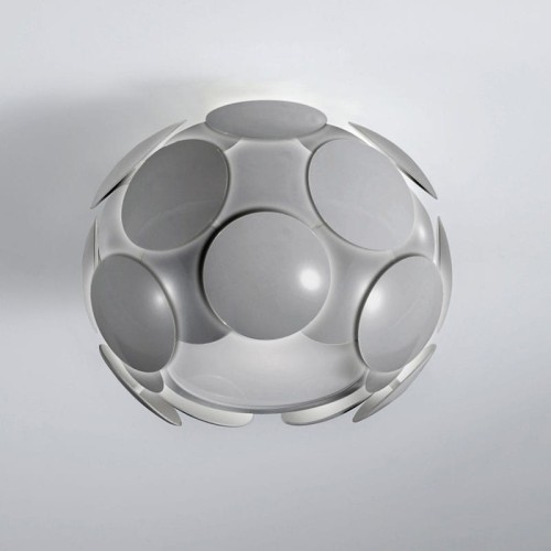 Italux SANTINA Szary C0317-01S-U1GM plafon 38 / C0317-01S-U1GM