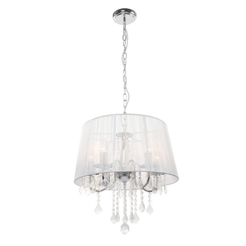 Light Prestige Mona lampa wisząca 5-punktowa LP-5005/5P Srebrny