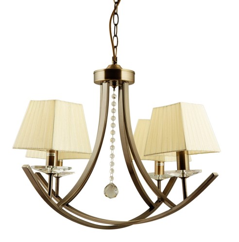 Candellux VALENCIA LAMPA wisząca 4X40W E14 Patyna 34-84555