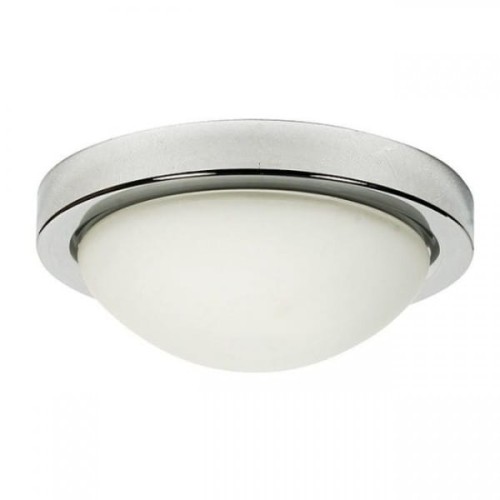 Candellux Plafon śr: 26cm RODA 1X60W chrom IP44 11-96916