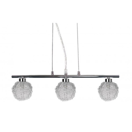 Candellux Nowoczesna LAMPA wisząca OPRAWA Żyrandol DO salonu WIND 33-14085 Chrom