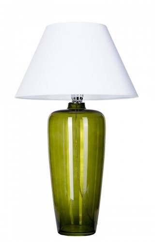 4concepts Bilbao Green lampa stołowa 1-punktowa biała L019811215