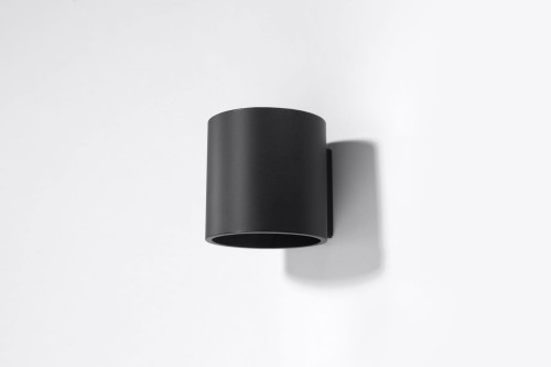 Sollux Lighting Kinkiet ORBIS 1 czarny DEEP SPACE