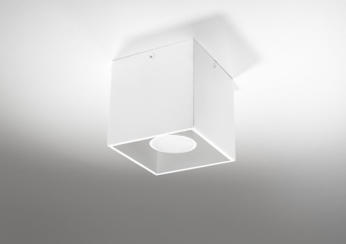 Sollux Lighting Plafon QUAD 1 biały