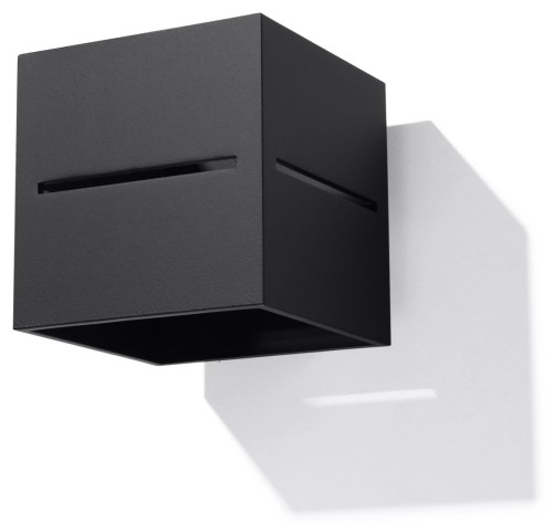 Sollux Lighting Plafon LOBO czarny