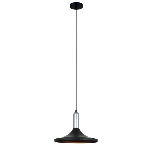 Italux Lusty lampa wisząca 1-punktowa MDM-3027/1 BK+CR