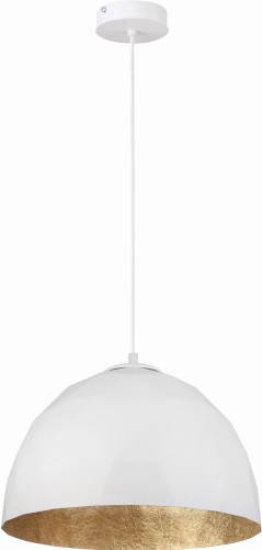 Sigma Lampa zwis DIAMENT biało-złota dekoracyjna 31373