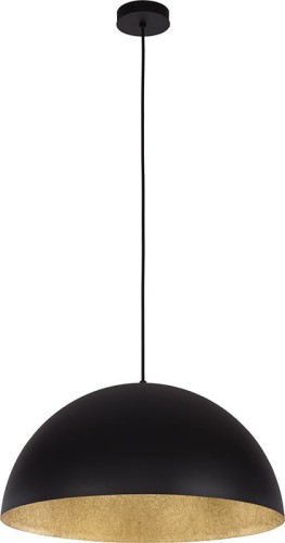 Sigma SFERA 35 Czarny/złoty 1 zwis - Żyrandol/lampa wisząca 1x E27 (max 60W) 301 (30143)