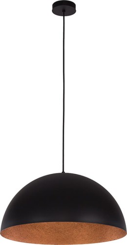 Sigma SFERA 35 Czarny/miedziany 1 zwis - Żyrandol/lampa wisząca 1x E27 (max 60W) (30144)