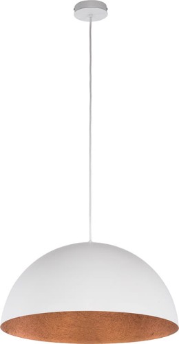 Sigma SFERA 50 Biały/miedziany 1 zwis - Żyrandol/lampa wisząca 1x E27 (max 60W) (30140)