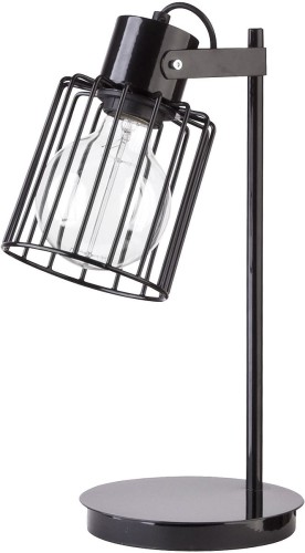 Sigma Lampka biurkowa  LUTO czarna ruchomy klosz (50084)
