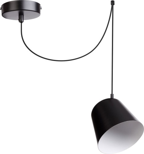 Sigma Lampa zwis JAWA czarna podwieszane klosze 31386