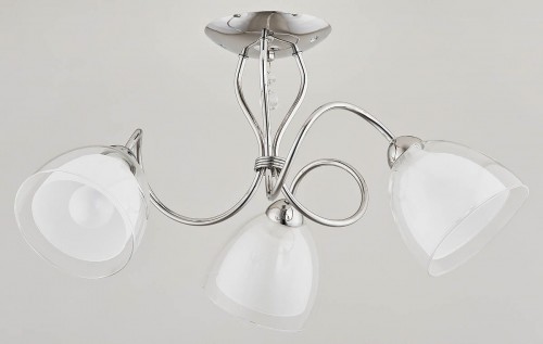 Alfa Lampa wisząca zwis żyrandol Adelina 3x40W E14 chrom 23633