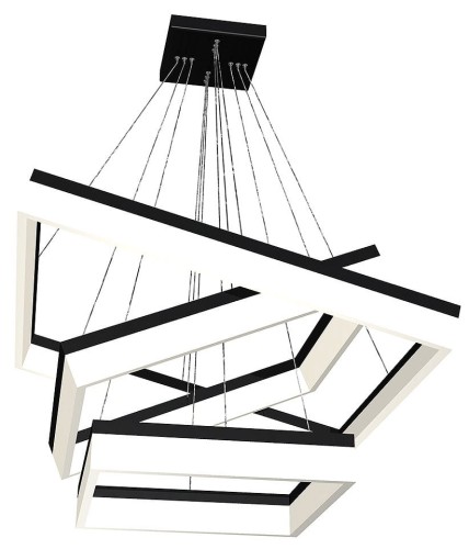 Milagro Nero LED lampa wisząca 3-punktowa 083 M083